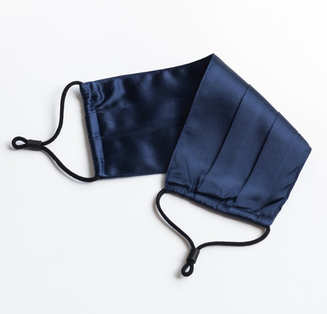 Pack of 2 100 Silk Mask Etsy