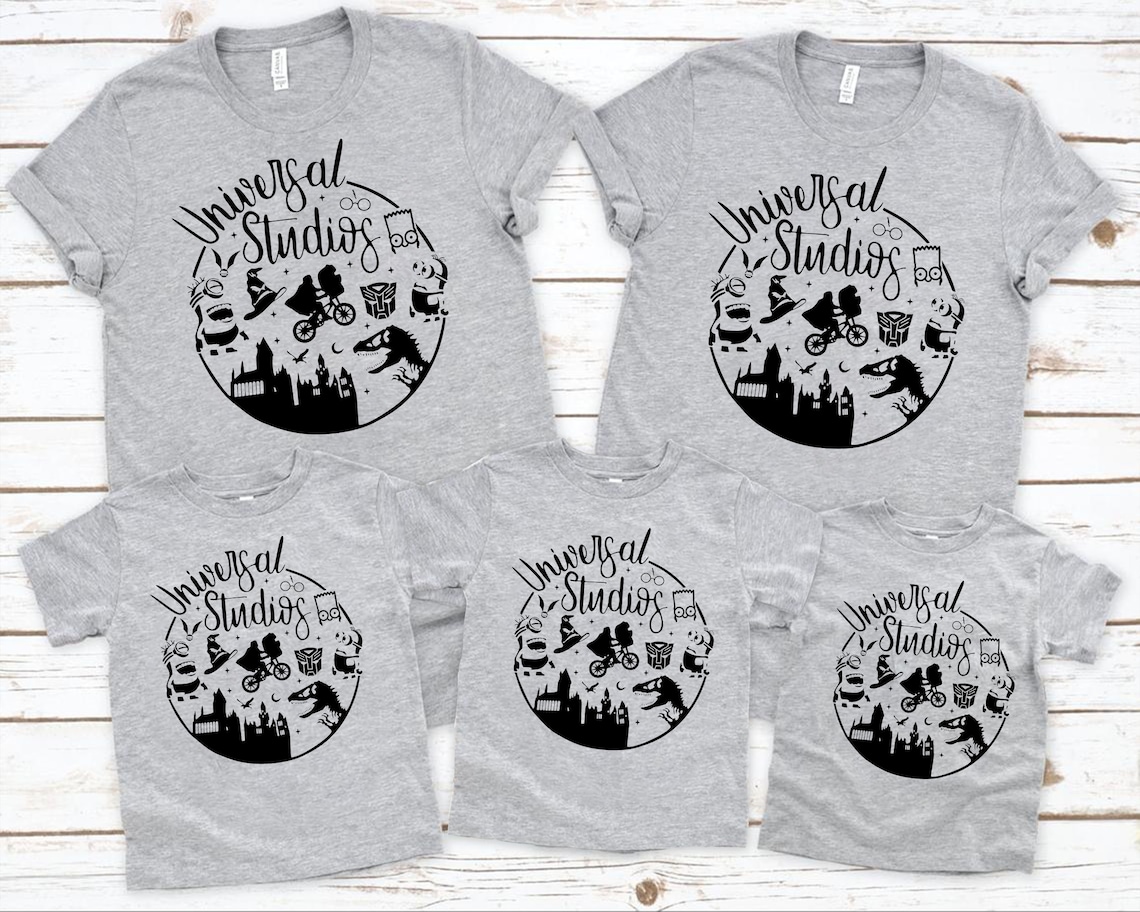 Universal Studios Family Shirts Universal Studios Shirt Etsy