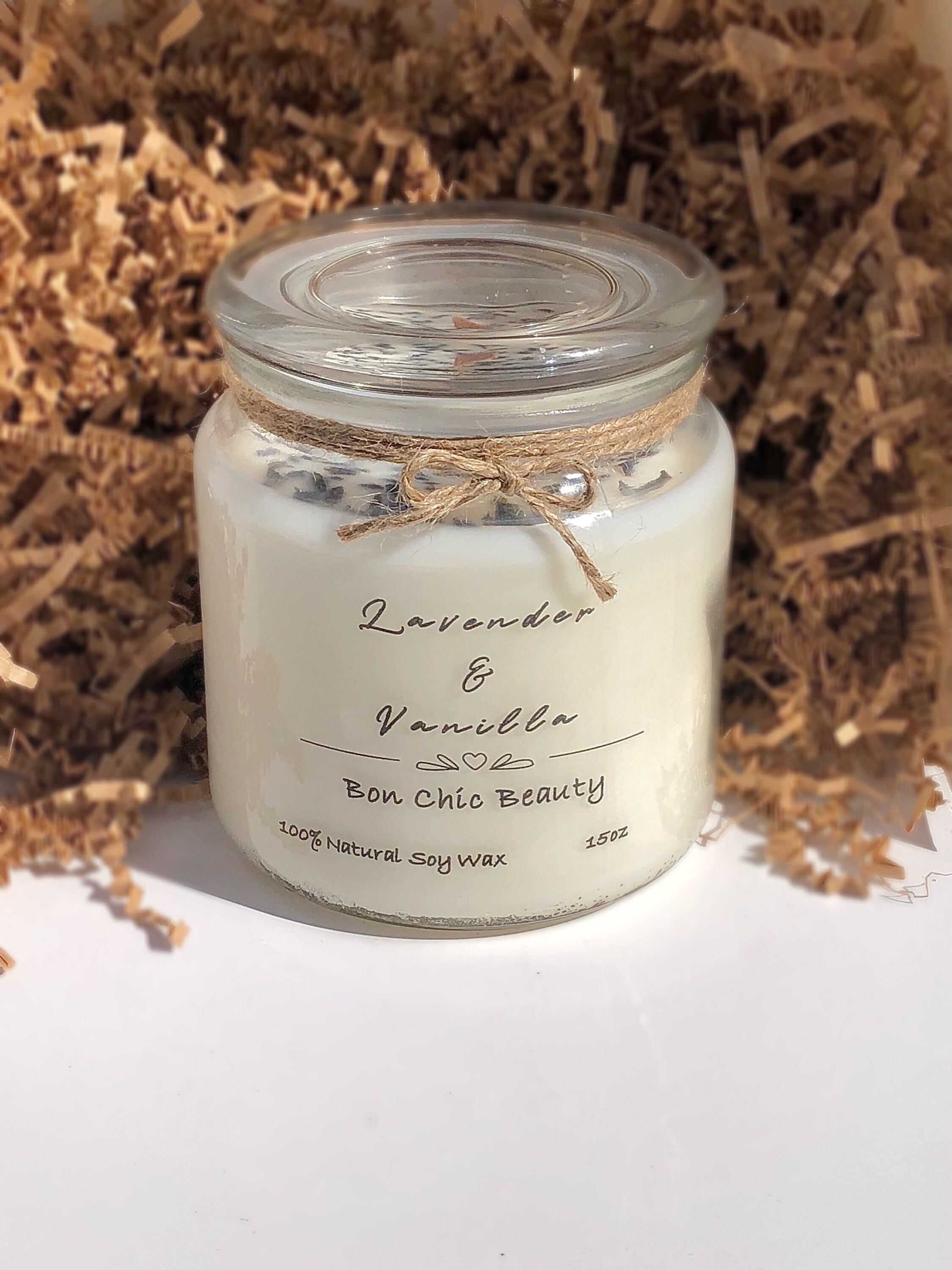 Lavender & Vanilla Candle Etsy