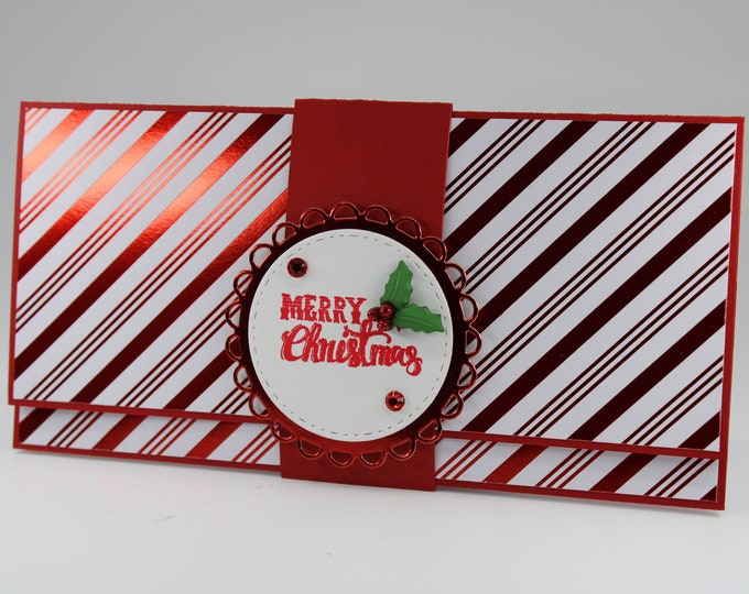 Christmas Money Holder Gift Card Holder Holiday Money Card Etsy