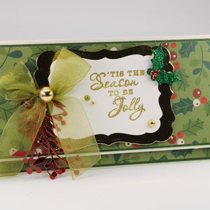 Christmas Money Holder, Gift Card Holder, Holiday Money Card, Money Envelope, Stocking Stuffer, Gift Card Sleeve, Gift Envelopes