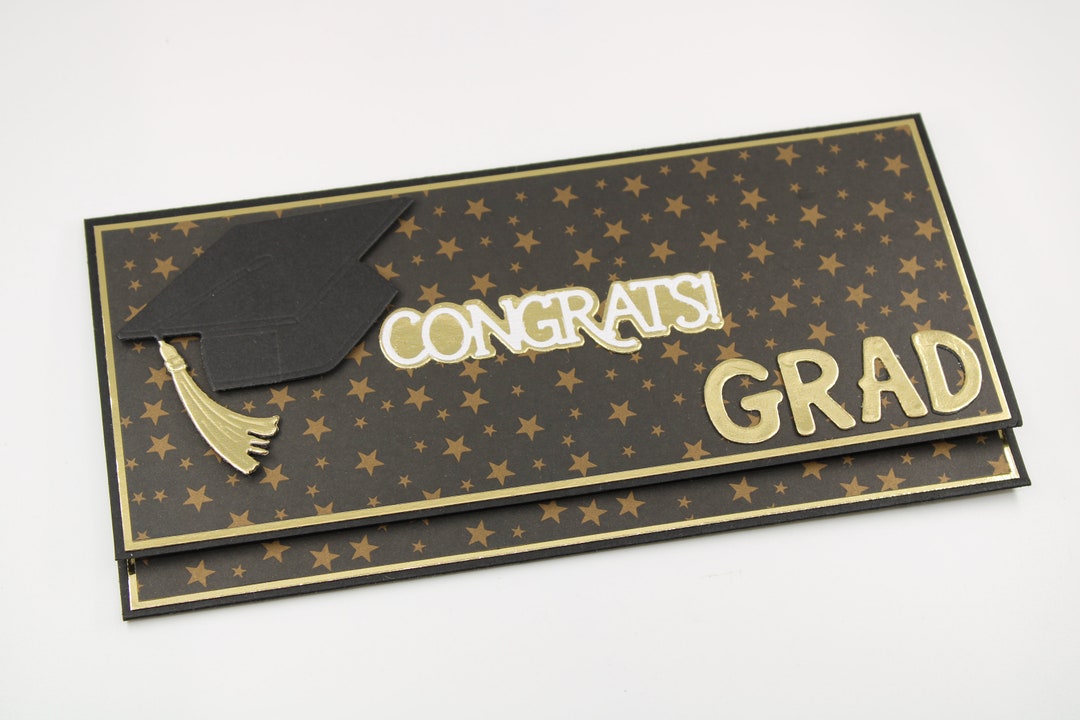 Personalized Graduation Money Holder, Graduation Gift Card Holder