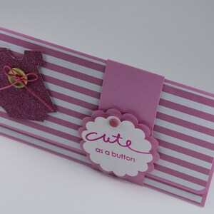 Money Holderbaby Girl Gift Envelope Pink Baby Shower Gift - Etsy