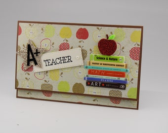 Teacher Gift Card Holder, Special Teacher Gift, Teacher Appreciation Card, End Of Year Teacher Gift, Thank You Teacher Gift Envelope