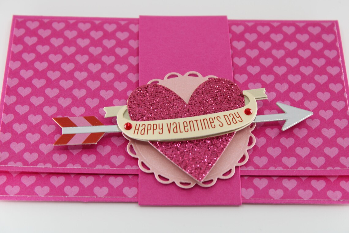 Valentine Gift Card Holder Valentines Day Gift Card Holder | Etsy