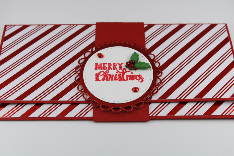 Christmas Money Holder Gift Card Holder Holiday Money Card Etsy