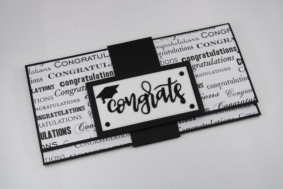 Graduation Money Holder, Graduation Gift Card Holder, Money Envelope, High School College Graduation,Money Wallet, Money Gift