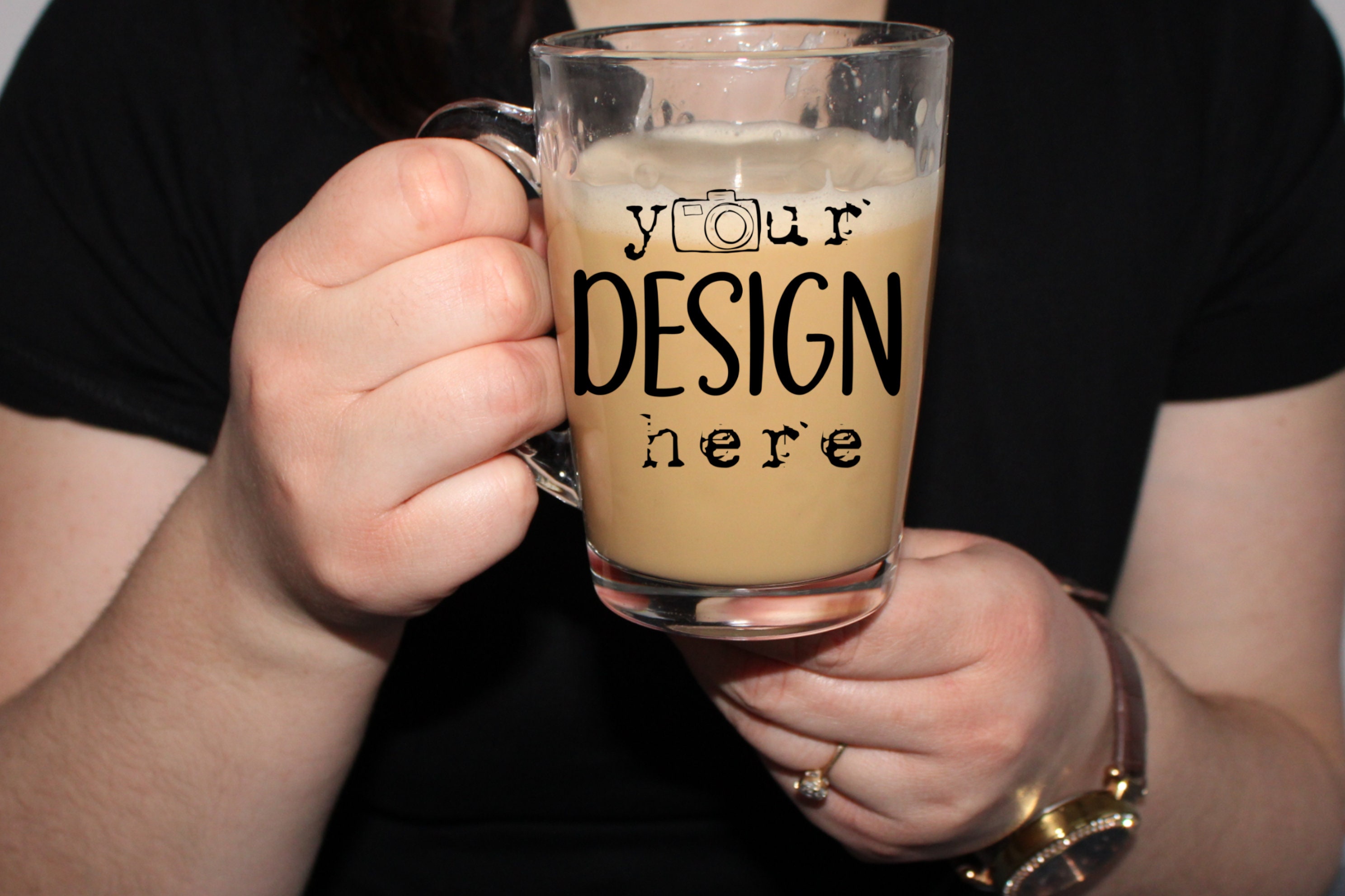 Download Mug Mockup Glass Mug Mockup Glass Coffee Mockup Stemless ...