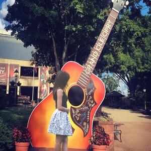 Grand Ole Opry guitar digital background, Opry plaza guitar digital print, Nashville digital photo background, Nashville digital print