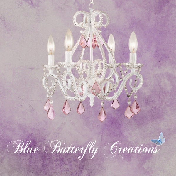 Pink chandelier overlay, Pink chandelier digital clipart, Little girls pink chandelier, Invitation clipart, Girls baby shower clipart