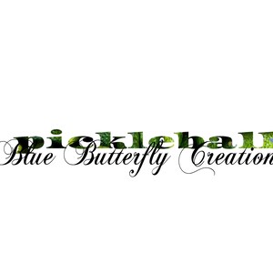 Pickleball Cursive Green Pickleball Clipart, Pickleball PNG Digital Clipart, Retirement ...