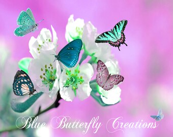 Butterfly PNG Clipart, Butterfly digital clipart, Butterfly photo composites, Wedding invitation clipart, Stationery butterfly clip art