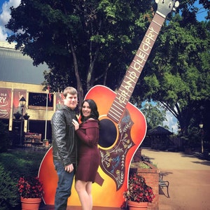 Grand Ole Opry guitar digital background, Opry plaza guitar digital print, Nashville digital photo background, Nashville digital print