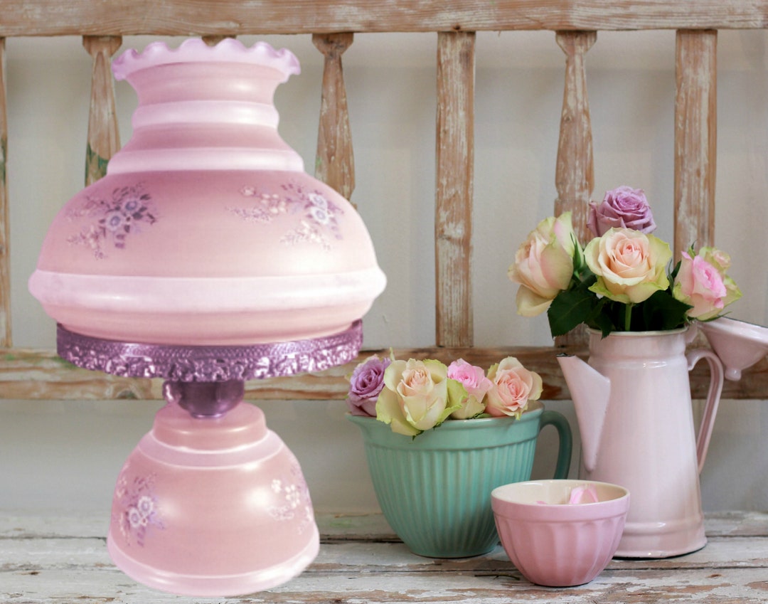 Blush Pink Lamp Overlays, Lavender Lamp Overlays, Rose Gold Lamp