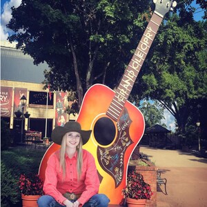 Grand Ole Opry guitar digital background, Opry plaza guitar digital print, Nashville digital photo background, Nashville digital print
