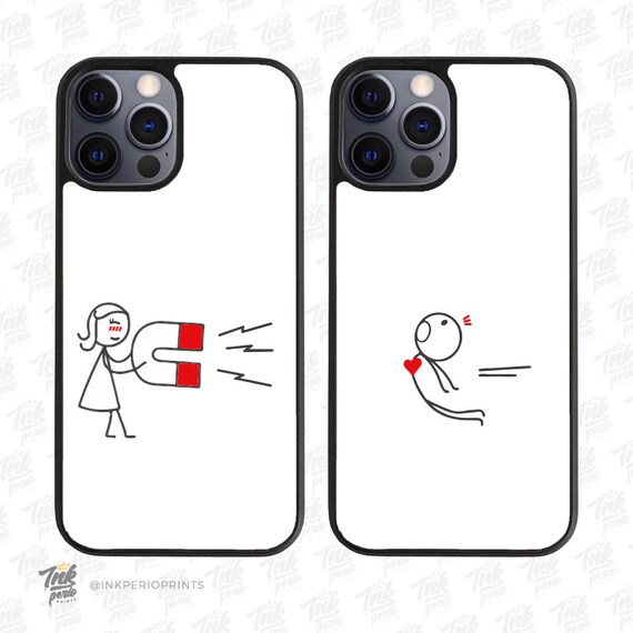 Couple Matching Phone Case Couple Phone Case IPhone Etsy
