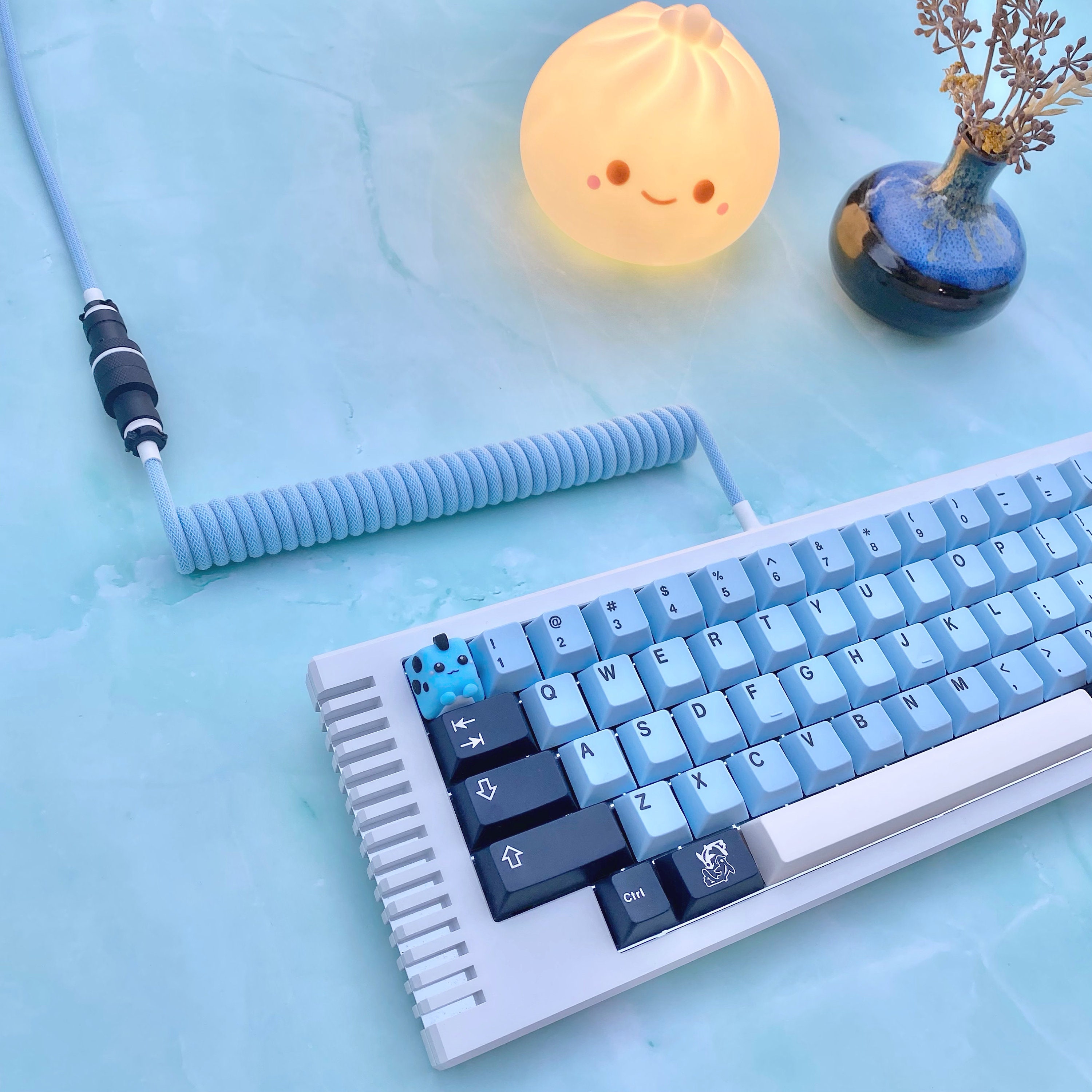 Câble USB clavier bobinené personnalisé GMK Mizu -  France