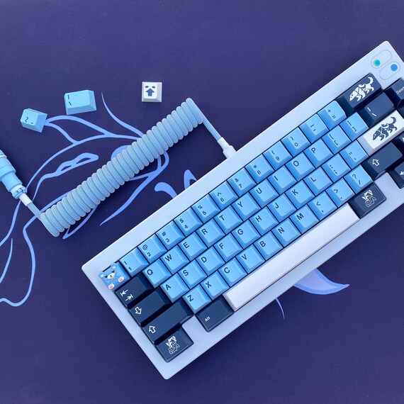 GMK Mizu Custom Coiled Keyboard USB Cable