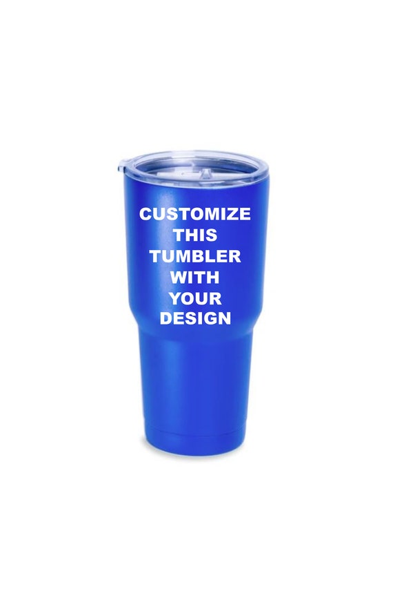 30oz Custom Laser Engraved Tumbler With Your Design Etsy
