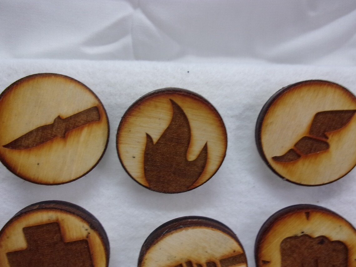 TF2 Team Fortress 2 Wooden Pins Etsy