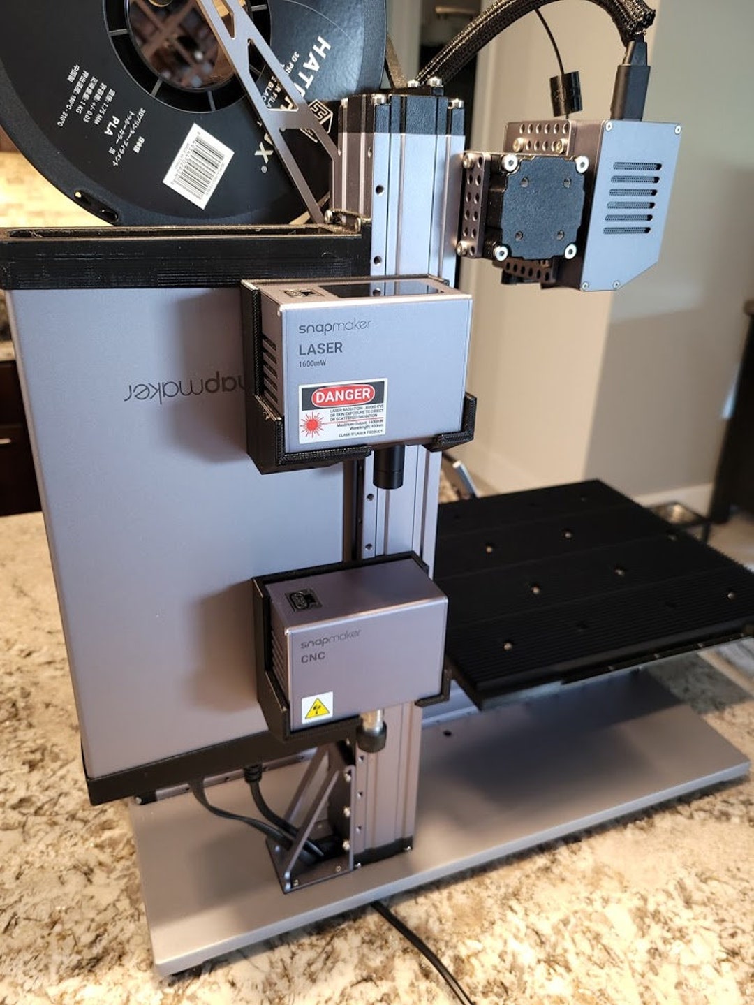 Snapmaker 2.0 レーザー/プリント/CNC モジュールホルダー
