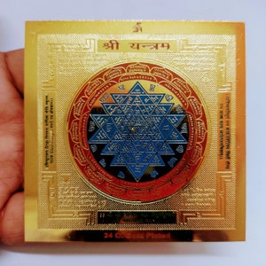 Sri Shri Shree Yantra Yantra Shri Chakra Krafthaus der spirituellen Energie
