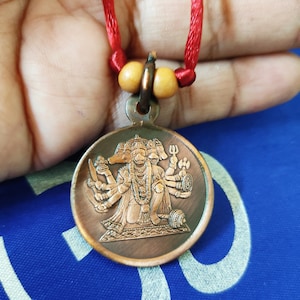 Panchmukhi hanuman yantra locket pendent to get blessing from Lord Hanuman