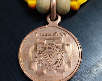 Maha Kali Yantra Locket Pendent to get blessing from goddess kali energized