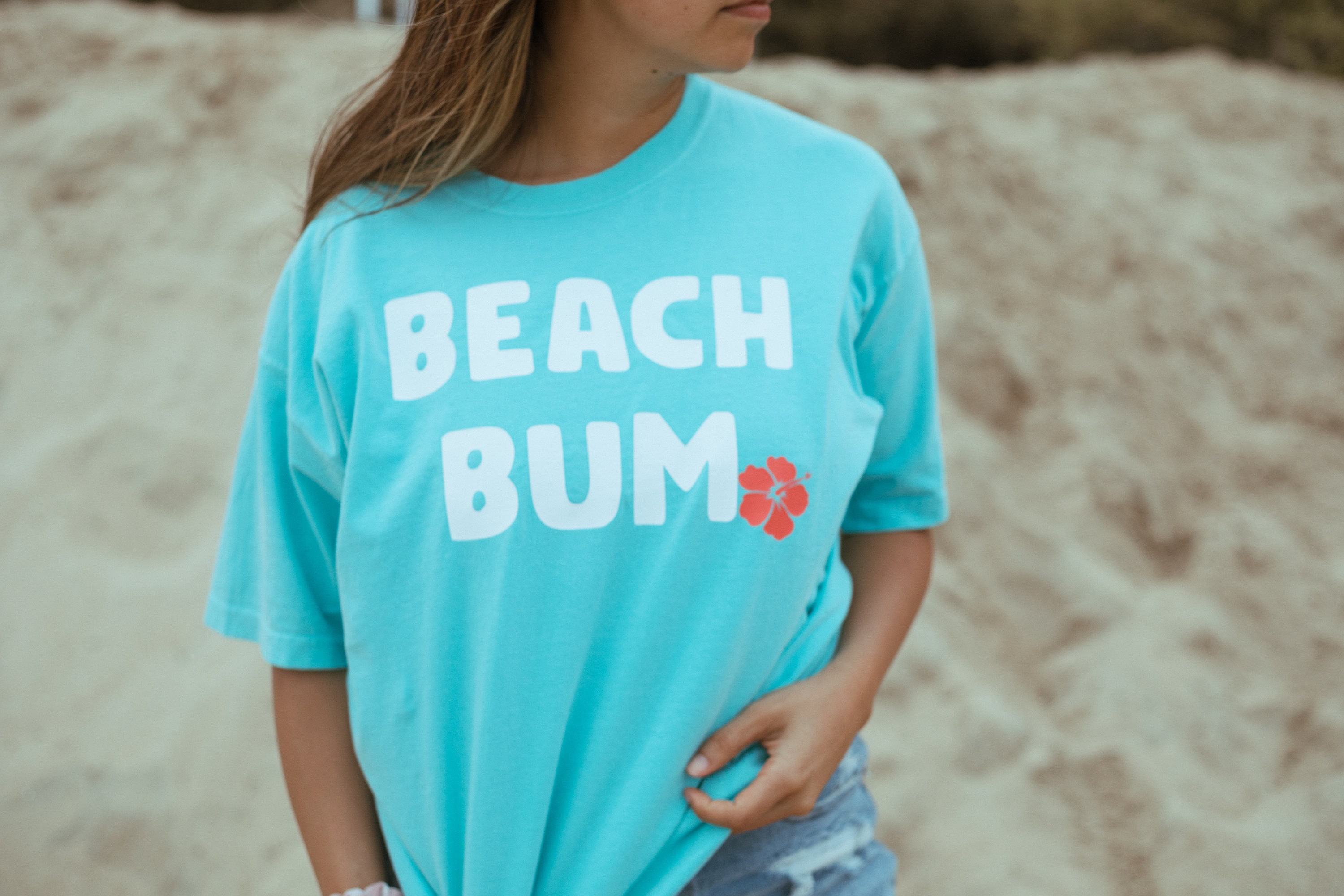 Beach Bum T-shirt Comfort Colors t-shirt Summer Tshirt | Etsy