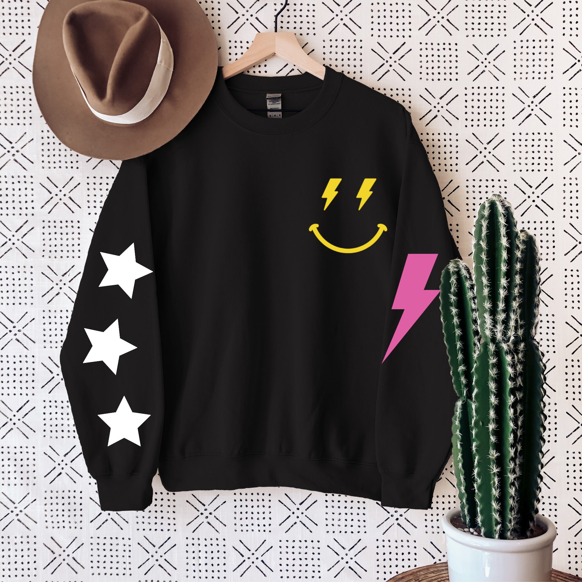 Cute Trendy Crewneck Oversized Sweatshirt Etsy