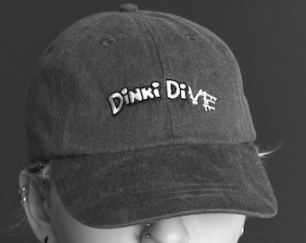 New - DINKI-DIVE CAP 2026 -Front & Side Embroidered -Limited Run w/ Bonus Gift