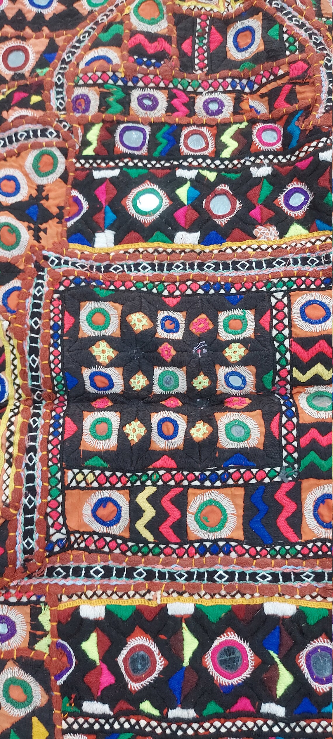 Vintage Rare Sindh Pakistan Hand Embroidered Boho Banjara Wall Tapestry ...