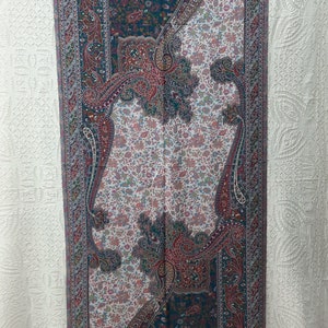 Stunning Pashmina Silk Double Kani Weave Shawl with Exotic Design,Handwoven shawl,Wedding shawl,Handmade Pure Silk Pashmina shawl,Xmas gift