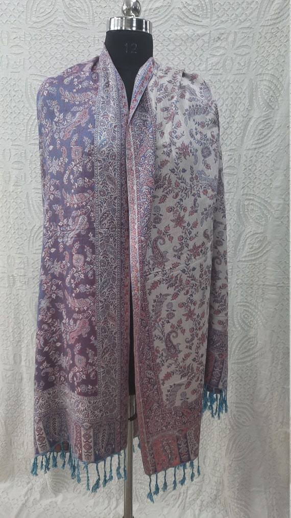 Authentic Yak Wool Shawl,high Quality Pashmina Paisley