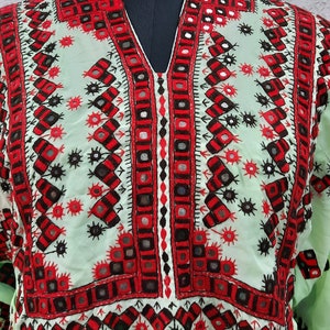 Vintage & rare Hand embroidered Unisex 60s 70s Mirrored Afghan/Indian/Ethnic Vest, Boho/Hippie/Folk/Turkish/Ottoman/Jimi Hendrix Waistcoat