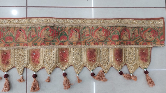 Rajasthani Embroidered Toran Door or Window Hanging Rajasthani Embroidered Toran Door or Window Hanging