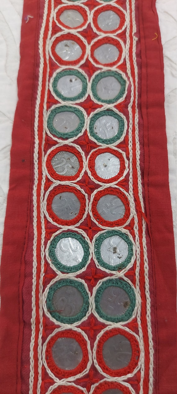 Vintage Banjara Belts, Hand Embroidered Belt, Banjara Mirror  display picture 1