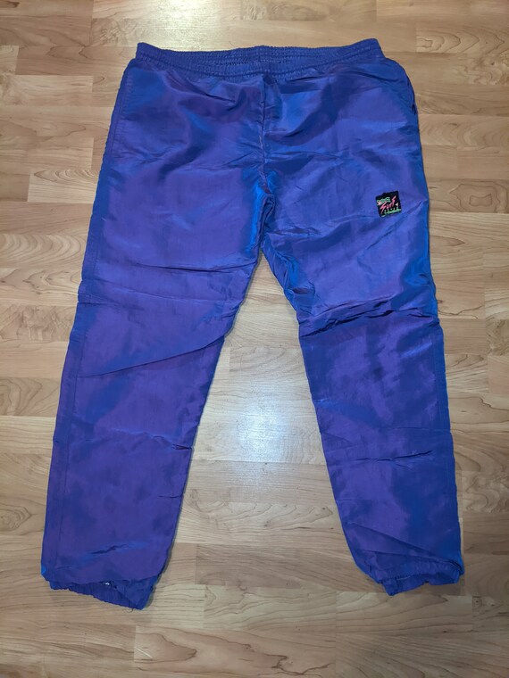 Surf Style Vintage Purple Iridescent Windbreaker P
