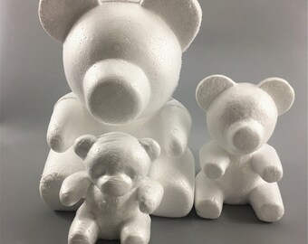 3d foam teddy bear