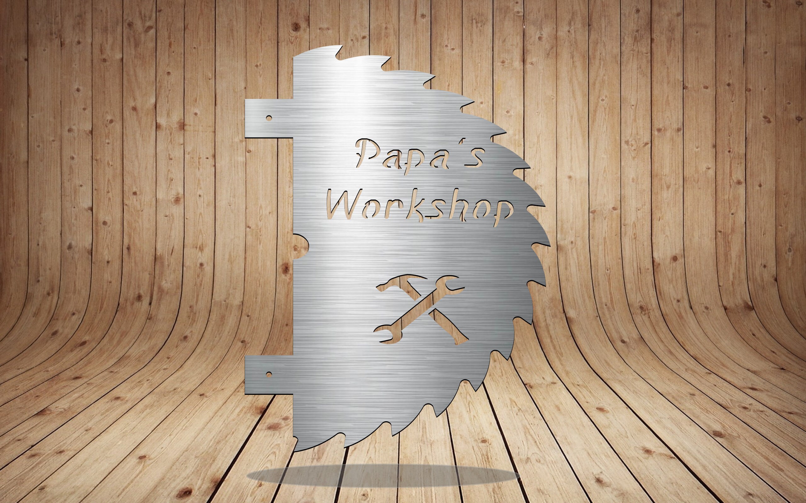 Papa's Saw Blade Bendable 3D DXFSVG Etsy