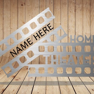 Family Home Theater DXF-SVG File