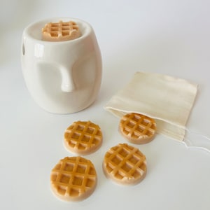Pumpkin Pecan Waffles Wax Melts/Waffles Shaped Wax Melts/Food Wax Melts Waffle Wax Melts/Wax Melts Gift Box/Aromatherapy Wax Melts/