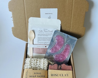 Self Care Gift Box for Women/Spa Gift Box For Her/Care Package For Her, Birthday Gift,Natural Bar Soap,Corporate Gifts | Employee Gift Box