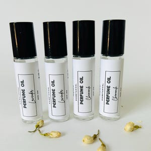 Natural Perfume Oil Roller-Essential Oil Fragrance/Natural Perfume/Roll-On Perfume Oil-Travel-Friendly Aromatherapy Scent/