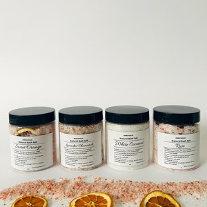 Natural Bath Salts/Relaxing Bath Salts/Spa Gift,Gift for Her/Luxury Bath Salts ,Natural Bath Soaks/Botanical Bath Salt Soak,Relax, Detox