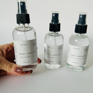 Room and Linen Spray |Fabric and Bathroom Spray| Pillow Mist| Car Freshener| Bathroom Spray| Room Freshener| Relaxing Home Fragrance 4 oz