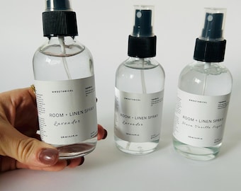 Room and Linen Spray |Fabric and Bathroom Spray| Pillow Mist| Car Freshener| Bathroom Spray| Room Freshener| Relaxing Home Fragrance 4 oz