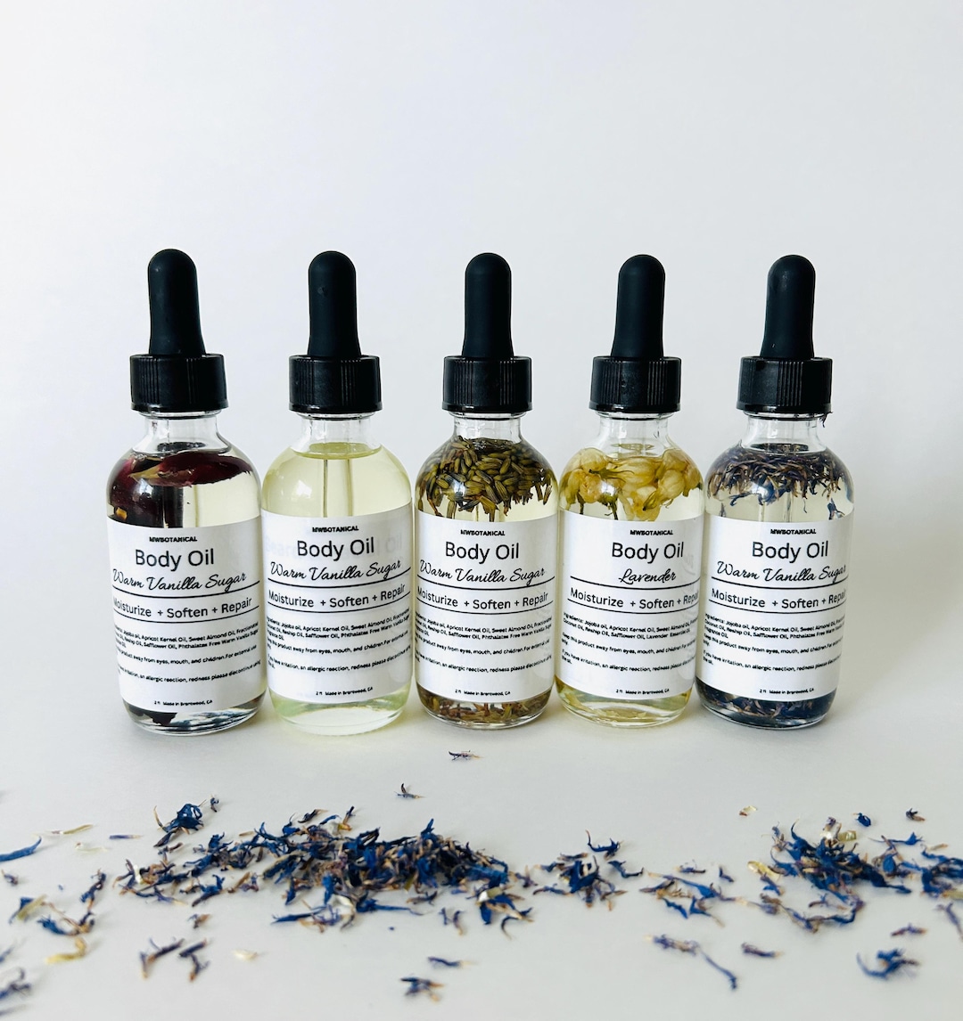Body Oils/scented Lightweight Dry Body Oil,natural Perfume Oil,massage ...