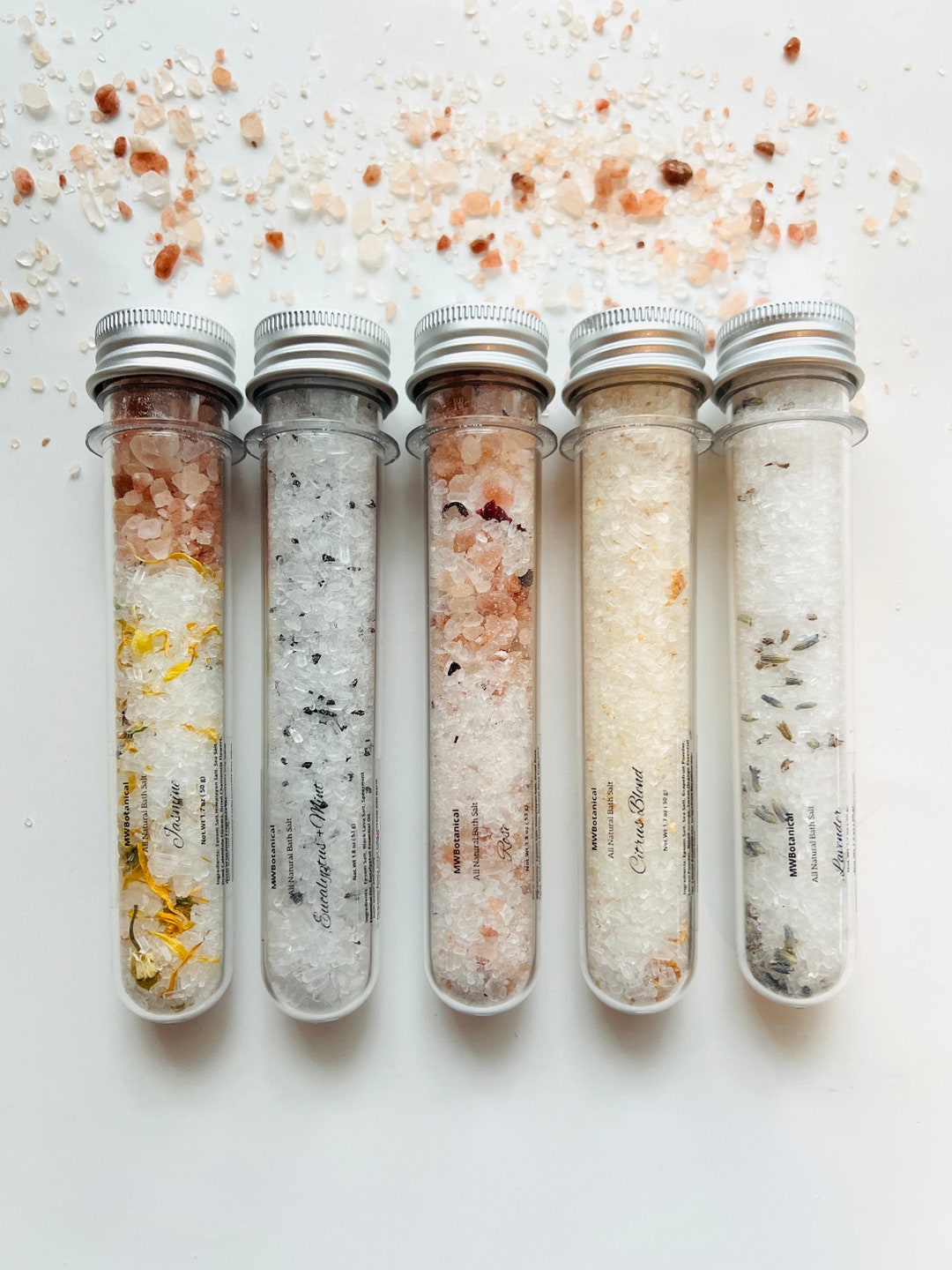 BULK/WHOLESALE Natural Bath Salts/wholesale Test Tube Bath Salt/party