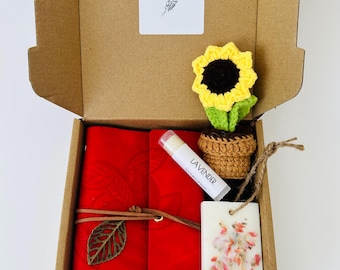 Gift Box For Friend, Thank You Gift Coworker, Teacher Appreciation Gift,Boss Gift/Spa Gift/Gift for Her/Gift for Him,Birthday Gift Box
